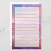 Salt Water Lake Death Valley Briefpapier (Voorkant / Achterkant)