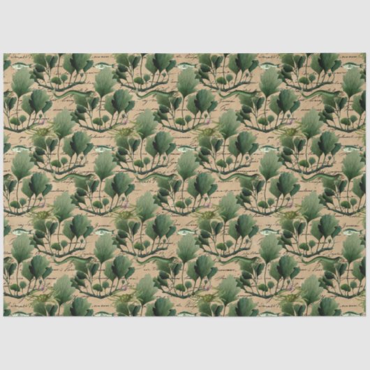 Salt Witch Grimore Serie Design 11 Tissuepapier (Voorkant)