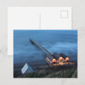 SALTBURN PIER - SALTBURN-BY-THE-ZEE, VK BRIEFKAART (Voorkant / Achterkant)