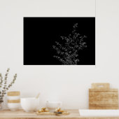 Saltbush Atriplex Leaf Nature Poster minimaliste (Cuisine)