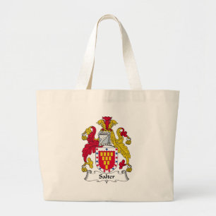 Salter Family Crest Grote Tote Bag