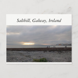 Salthill, Galway, Ierland Briefkaart