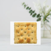 Saltine Soda Crackers Briefkaart (Staand voorkant)