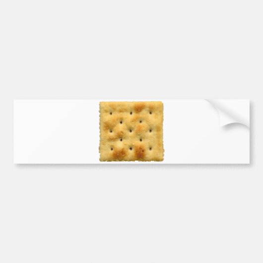 Saltine Soda Crackers Bumpersticker (Voorkant)