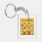 Saltine Soda Crackers Sleutelhanger (Voorkant Links)