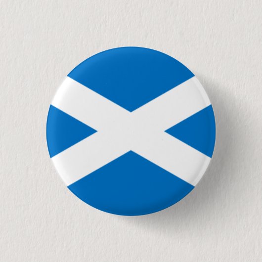 Saltire Badge Ronde Button 3,2 Cm (Voorkant)