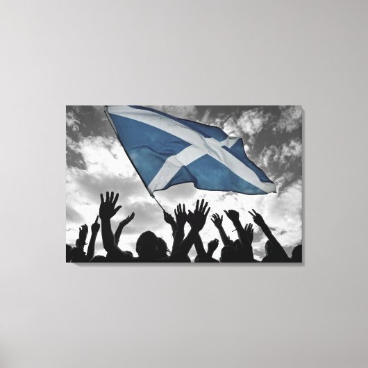 Saltire Celebration Canvas Afdruk (Voorkant)