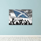 Saltire Celebration Canvas Afdruk (Insitu (Houten vloer))