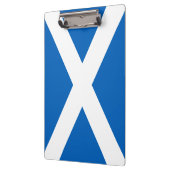 Saltire ~ Flag bij Schotland Klembord (Links)