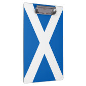 Saltire ~ Flag bij Schotland Klembord (Rechts)