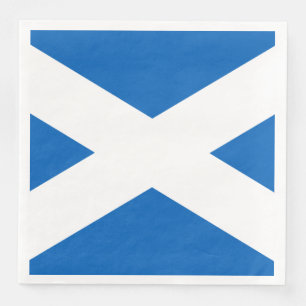 Saltire ~ Flag bij Schotland Servet