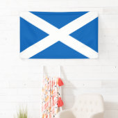 Saltire ~ Flag bij Schotland Spandoek (Insitu)