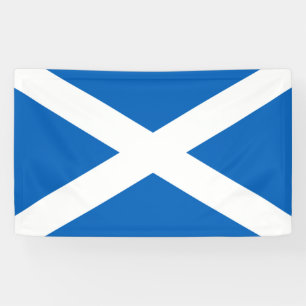 Saltire ~ Flag bij Schotland Spandoek