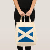 Saltire ~ Flag bij Schotland Tote Bag (Voorkant (product))