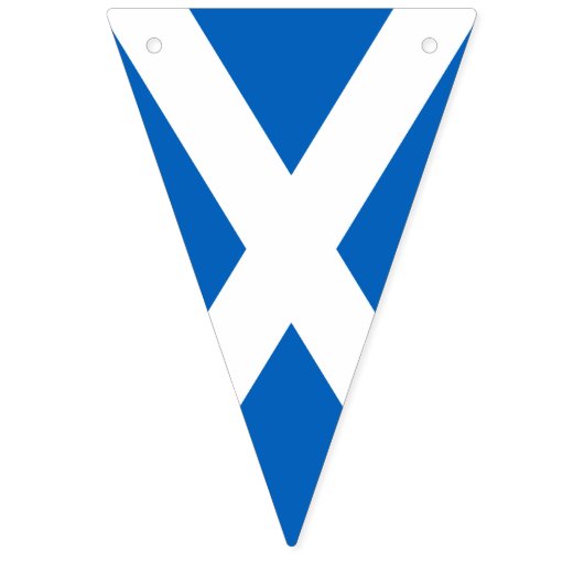 Saltire ~ Flag bij Schotland Vlaggetjes (Eerste vlag)