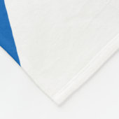 Saltire ~ Flag of Scotland Fleece Blanket (Hoek)