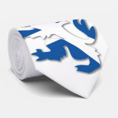 Saltire Lion Stropdas (Opgerold)