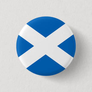 Saltire Scotland Flag Pin Badge Ronde Button 3,2 Cm