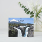 Saltos del Rio Petrohué Chili Briefkaart (Staand voorkant)