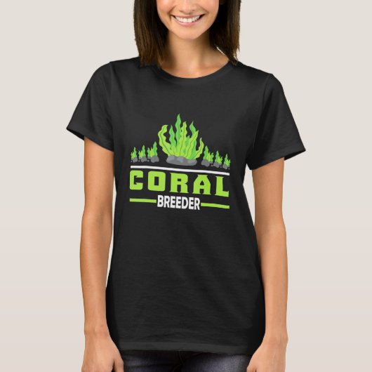 Saltwater Aquarium Coral Breeder 1 T-shirt (Voorkant)