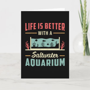 Saltwater Aquarium Fish Tank Aquatic Aquarist Kaart