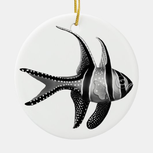 Saltwater Banggai Cardinalfish Ornament (Voorkant)