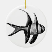 Saltwater Banggai Cardinalfish Ornament (Achterkant)