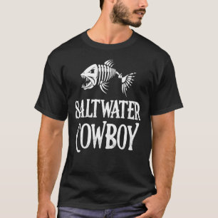 Saltwater Cowboy - Vist Angler Classic T-Shirt