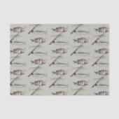 Saltwater Fisherman Vist thema Tissuepapier (Voorkant)