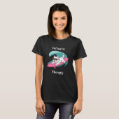 Saltwater Therapy - Funny Surf T-Shirt (Devant entier)