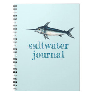 Saltwater Vissen Journal Notitieboek