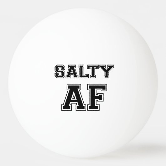 SALTY AF PINGPONGBALLEN (Voorkant)