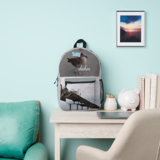 Salty Chicken Print Cut Sew Bag Bedrukte Rugzak