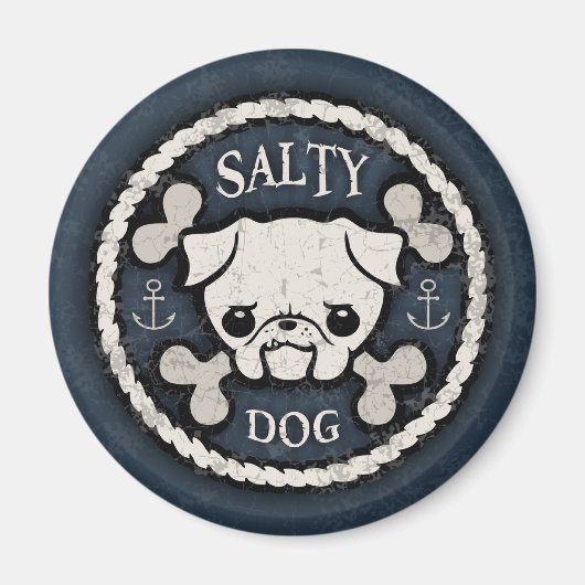 Salty Dog-bd Magneet (Voorkant)