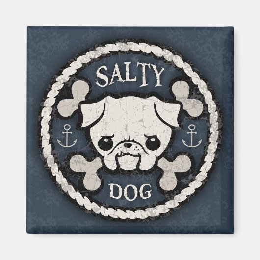 Salty Dog-bd Magneet (Voorkant)