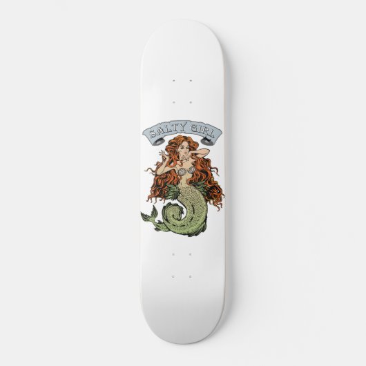 Salty Girl Skateboard (Voorkant)