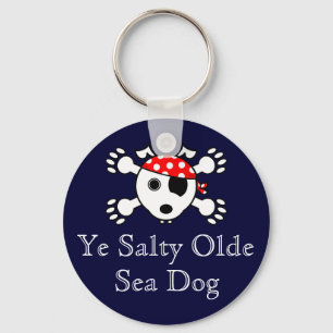 Salty Olde Zee Dog Sleutelhanger