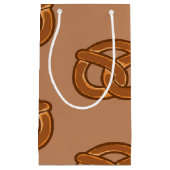 Salty Pretzels Lovers Food Bakers Loop Shape Klein Cadeauzakje (Voorkant)