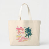 Salty Soul Grote Tote Bag (Voorkant)