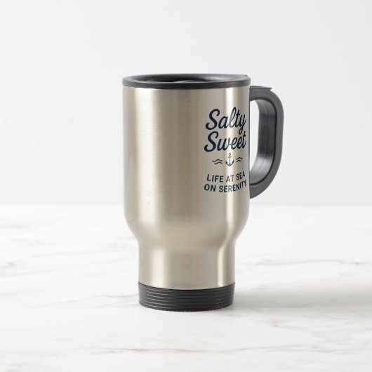 Salty Sweet Life at Sea Mug (Devant droit)