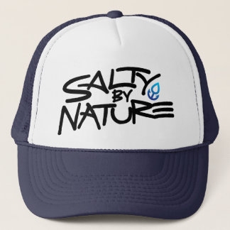 Salty Trucker Hat: Blauw Trucker Pet