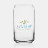 Salty Turtles® Drink glas (Voorkant)