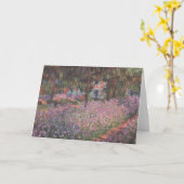 Saluant 123 cartes - jardin de Monets dans Giverny (Fleur jaune)