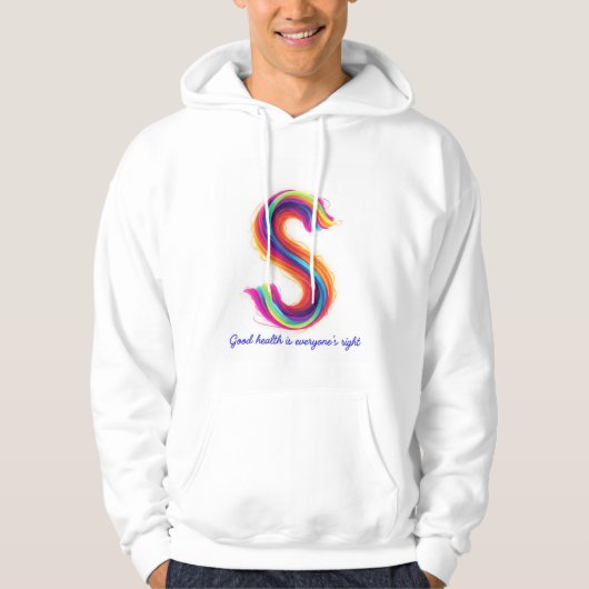 Salud derecho de todos hoodie (Voorkant)
