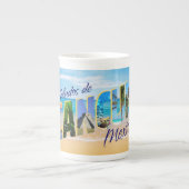 Saludos de Cancun - salutations de tasse de tasse (Devant)