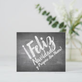 Saludos de Navidad en La Pizarra (Staand voorkant)