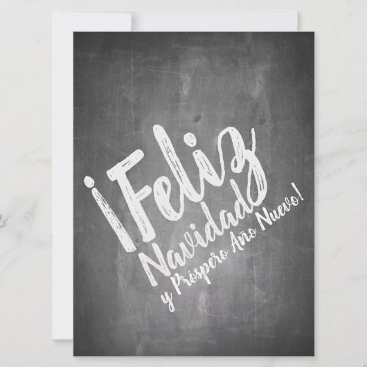 Saludos de Navidad en La Pizarra (Voorkant)