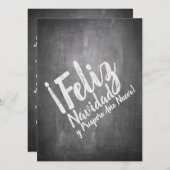 Saludos de Navidad en La Pizarra (Voorkant / Achterkant)