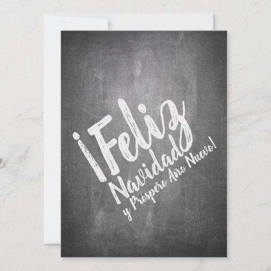 Saludos de Navidad en La Pizarra (Voorkant)