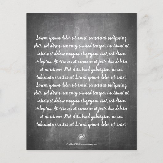 Saludos de Navidad en La Pizarra (Achterkant)